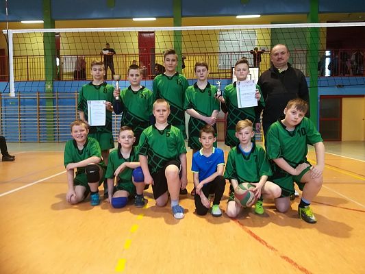 Grafika #11: Zawody Powiatowe w Mini Piłce Siatkowej Chłopców