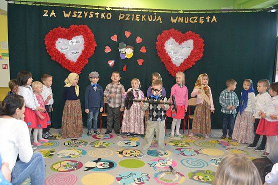 Grafika #13: Dzień Babci i Dziadka w Przedszkolu