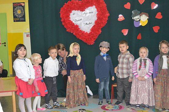 Grafika #14: Dzień Babci i Dziadka w Przedszkolu