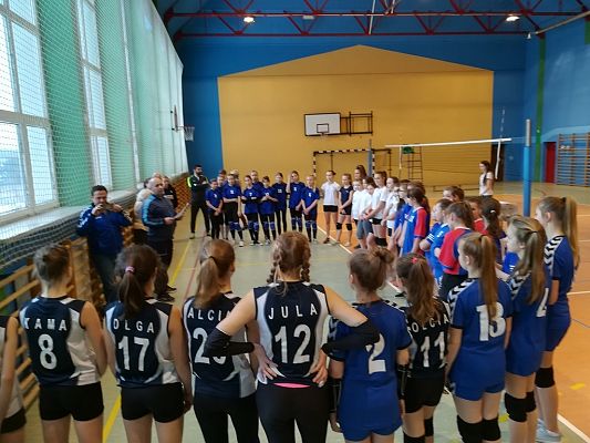 Grafika #0: Zawody Powiatowe w Mini Piłce Siatkowej Dziewcząt