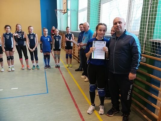 Grafika #7: Zawody Powiatowe w Mini Piłce Siatkowej Dziewcząt