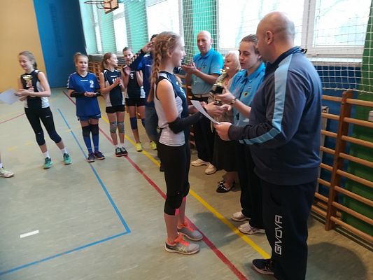 Grafika #8: Zawody Powiatowe w Mini Piłce Siatkowej Dziewcząt
