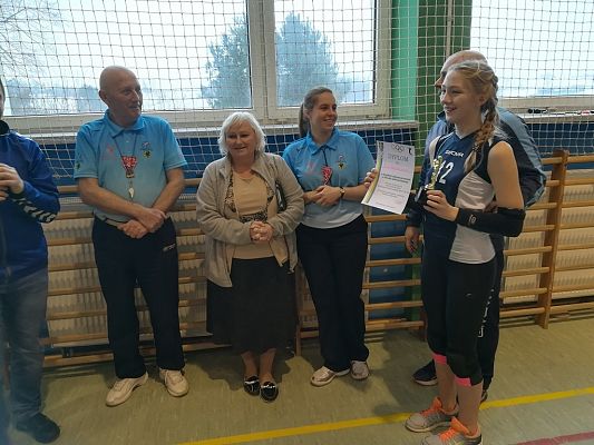 Grafika #9: Zawody Powiatowe w Mini Piłce Siatkowej Dziewcząt