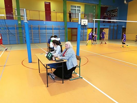 Grafika #11: Zawody Powiatowe w Mini Piłce Siatkowej Dziewcząt