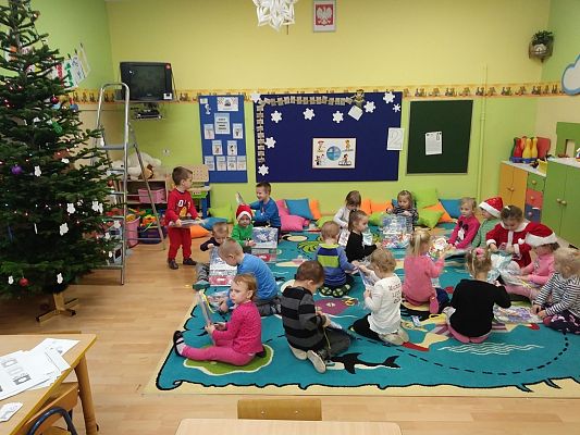 Grafika #10: 6 grudnia w przedszkolu