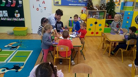 Grafika #5: 6 grudnia w przedszkolu