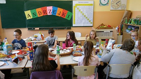 Grafika #0: Andrzejki w klasie 3a