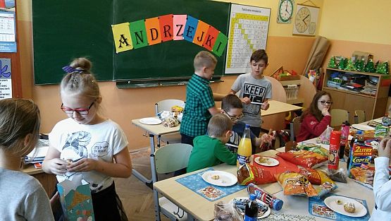Grafika #3: Andrzejki w klasie 3a