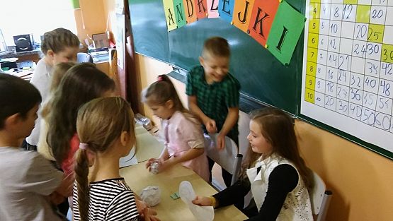 Grafika #7: Andrzejki w klasie 3a