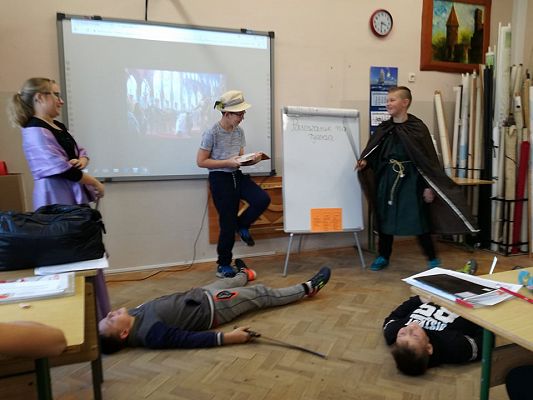 Grafika #0: Żywe lekcje historii przygotowane przez naszych uczniów