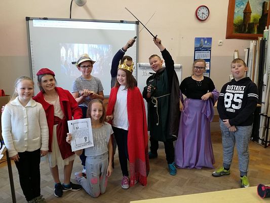 Grafika #1: Żywe lekcje historii przygotowane przez naszych uczniów