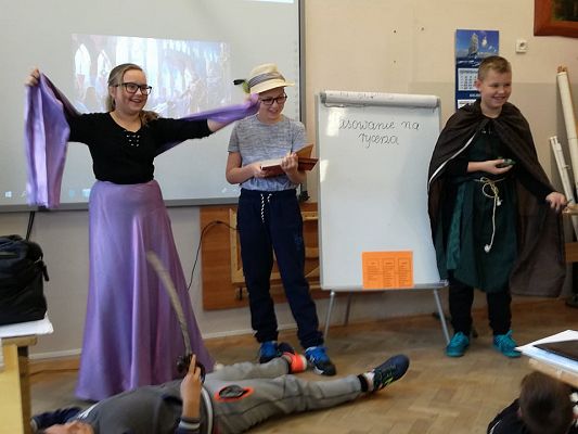 Grafika #3: Żywe lekcje historii przygotowane przez naszych uczniów