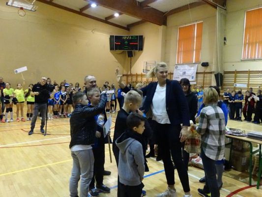 Grafika #9: VII Ogólnopolski Turniej Minipiłki Siatkowej Chłopców i Dziewcząt o Puchar Małgorzaty Glinki