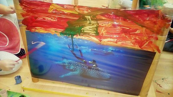 Grafika #7: Malowanie na streczu