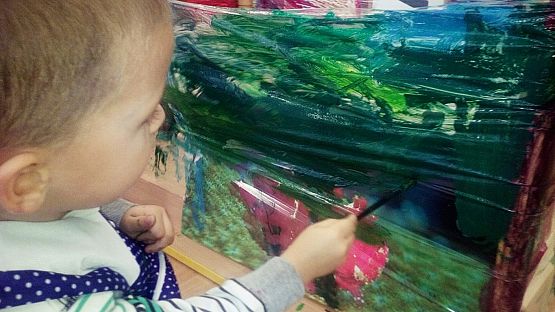 Grafika #8: Malowanie na streczu