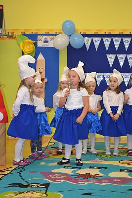 Grafika #8: Pasowanie na przedszkolaka.