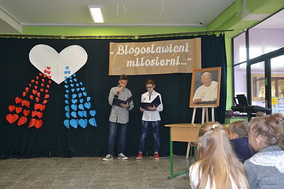 Grafika #1: Apel poświęcony Patronowi