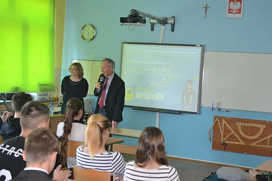 Grafika #0: Spotkanie klas III z przedstawicielami Zespołu Szkół Gospodarki Żywnościowej i Agrobiznesu w Lęborku