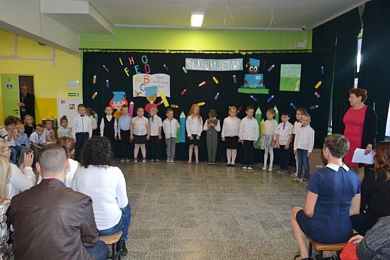 Grafika #0: Ślubowanie klasy pierwszej