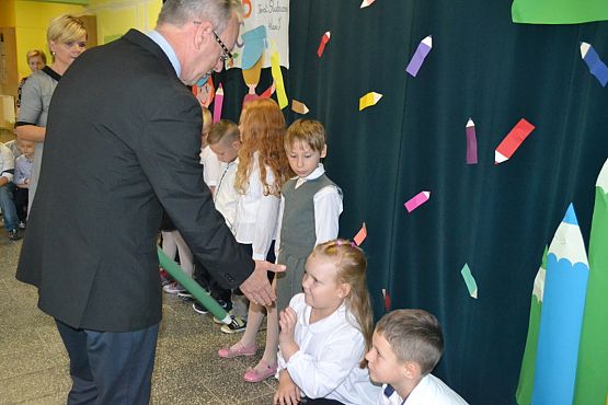 Grafika #8: Ślubowanie klasy pierwszej