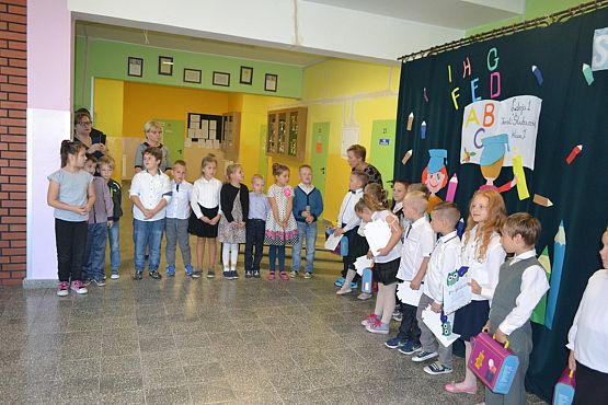 Grafika #14: Ślubowanie klasy pierwszej