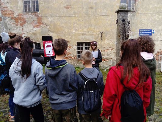 Grafika #3: NASI DZIELNI HARCERZE Z 17 TADH BAŻYNOWY BÓR UCZESTNIKAMI JESIENNEJ GRY POLOWEJ 2017