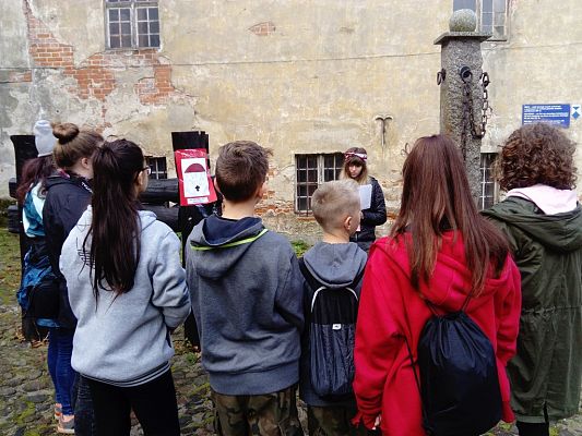 Grafika #4: NASI DZIELNI HARCERZE Z 17 TADH BAŻYNOWY BÓR UCZESTNIKAMI JESIENNEJ GRY POLOWEJ 2017