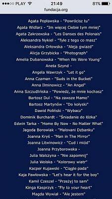 Grafika #1: Nasza uczennica Julia Wolska i jej kolejny sukces wokalny!