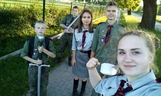 Grafika #6: Podsumowanie roku harcerskiego