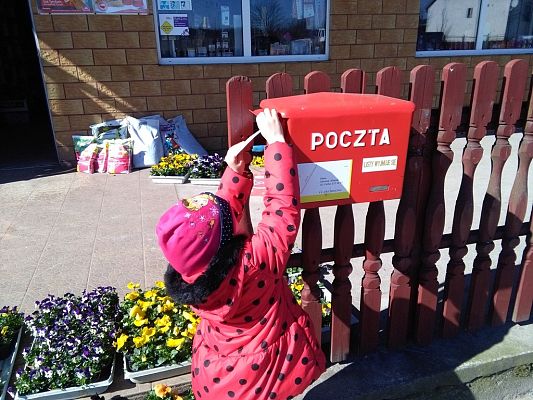 Grafika #14: "Pocztówkowe Przedszkole"