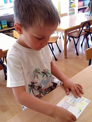 Grafika #28: "Pocztówkowe Przedszkole"