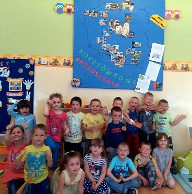 Grafika #29: "Pocztówkowe Przedszkole"