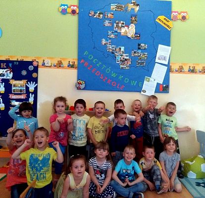 Grafika #30: "Pocztówkowe Przedszkole"