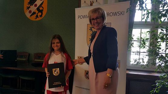 Grafika #0: Wizyta u Starosty Powiatu Wejherowo- Pani Gabrieli Lisius