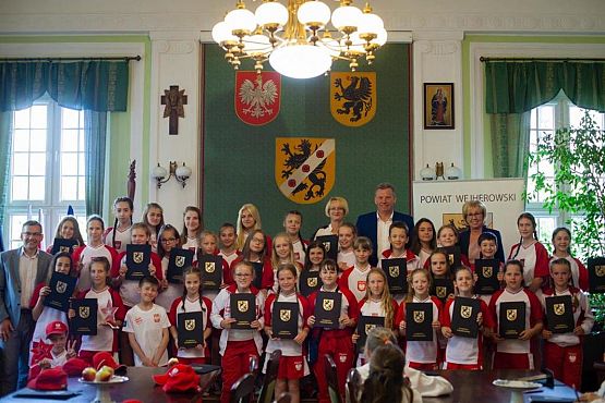 Grafika #2: Wizyta u Starosty Powiatu Wejherowo- Pani Gabrieli Lisius