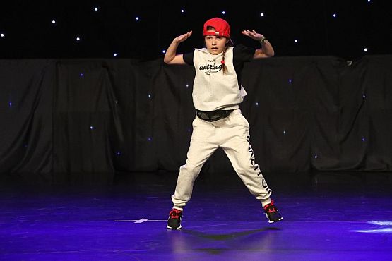 Grafika #7: Nasz uczennica na podium podczas Mistrzostw Świata w tańcu hip hop w Chorwacji