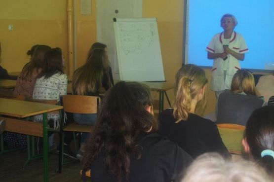 Grafika #2: Nietypowa lekcja Wychowania do życia w rodzinie- spotkanie z położną