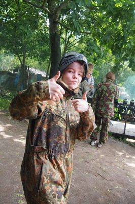 Grafika #10: Wspaniała przygoda klasy I b w Przywidzu - klasowy biwak