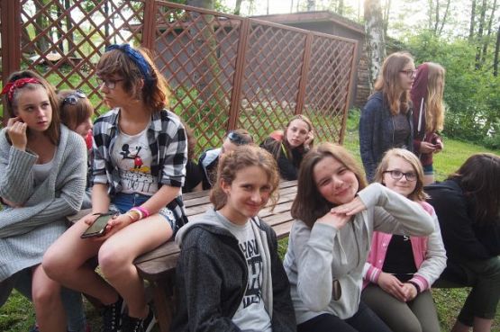 Grafika #2: Wspaniała przygoda klasy I b w Przywidzu - klasowy biwak