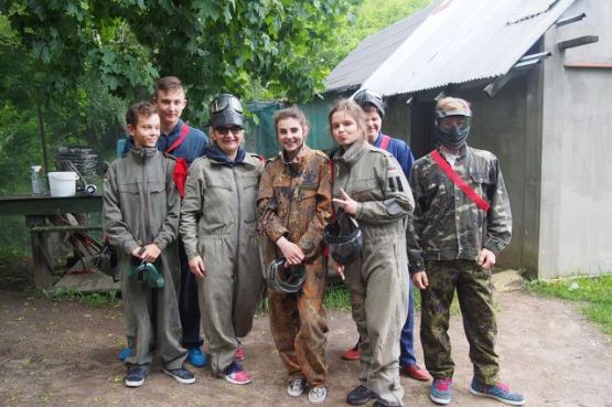 Grafika #6: Wspaniała przygoda klasy I b w Przywidzu - klasowy biwak