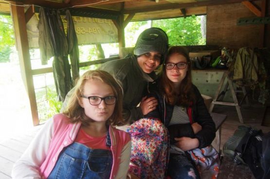 Grafika #8: Wspaniała przygoda klasy I b w Przywidzu - klasowy biwak