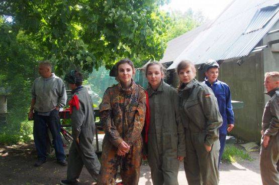 Grafika #9: Wspaniała przygoda klasy I b w Przywidzu - klasowy biwak