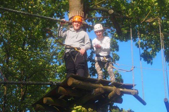 Grafika #26: Wspaniała przygoda klasy I b w Przywidzu - klasowy biwak