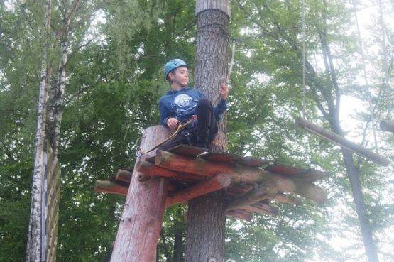 Grafika #28: Wspaniała przygoda klasy I b w Przywidzu - klasowy biwak