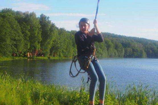 Grafika #33: Wspaniała przygoda klasy I b w Przywidzu - klasowy biwak