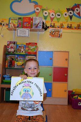 Grafika #1: "Bohater tygodnia" w przedszkolu