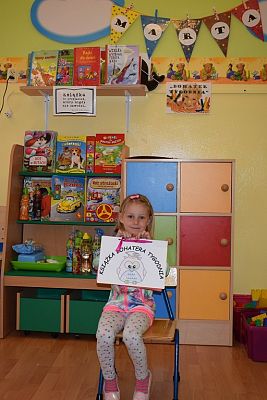 Grafika #13: "Bohater tygodnia" w przedszkolu