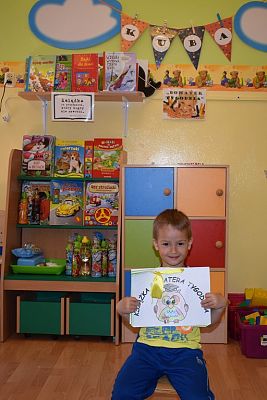 Grafika #14: "Bohater tygodnia" w przedszkolu