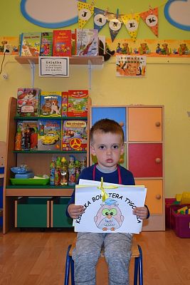 Grafika #5: "Bohater tygodnia" w przedszkolu