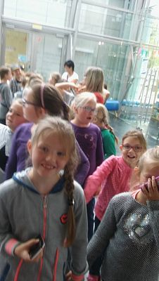 Grafika #1: Wycieczka klasy IIa i IIb do Centrum Nauki Experyment w Gdyni